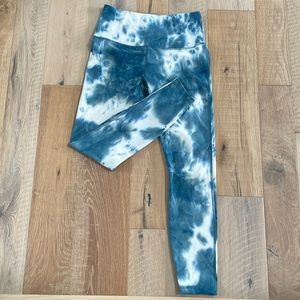 Tide dye yoga leggings
